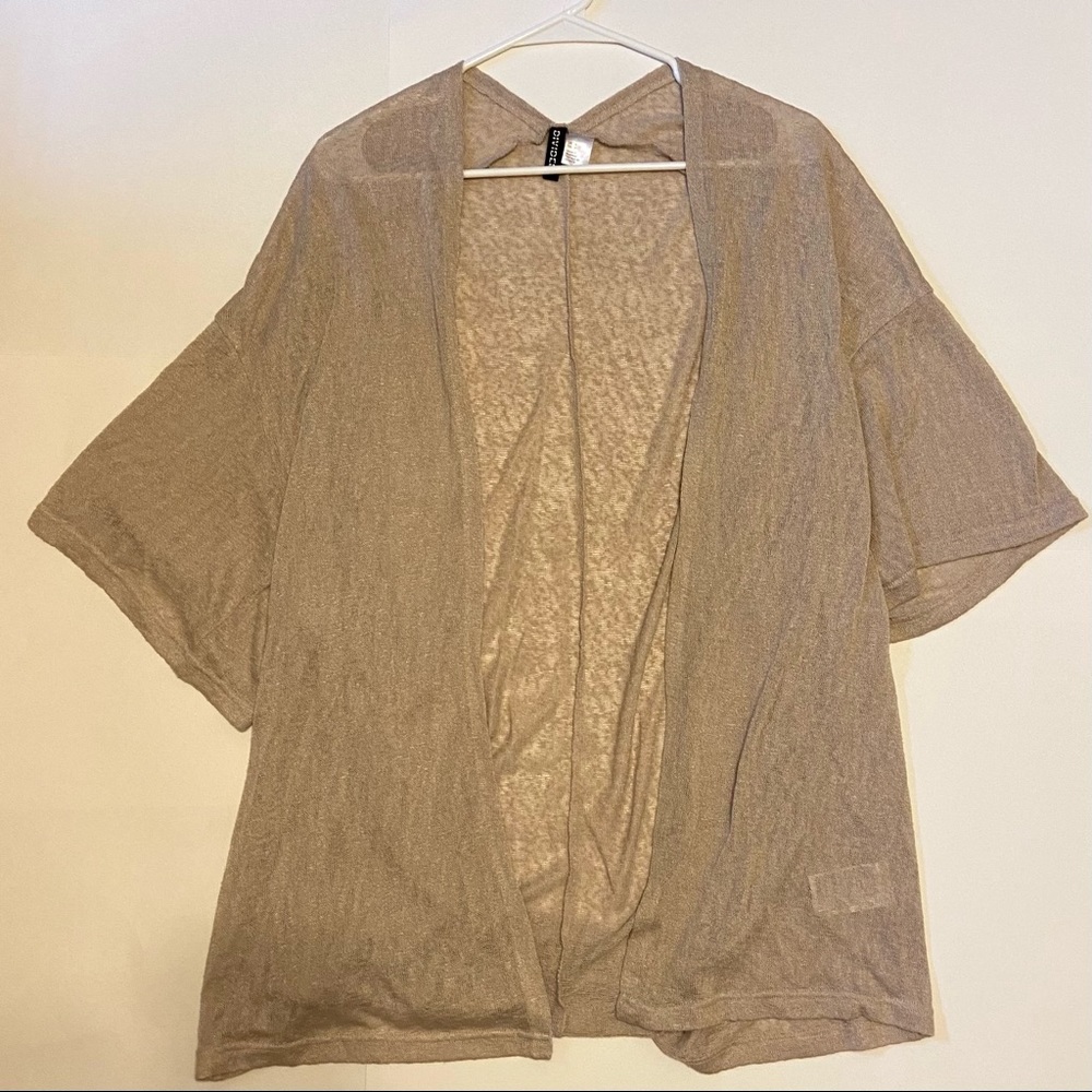 Divided H&M Slub Knit Cardigan